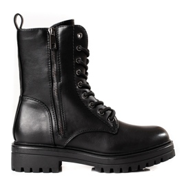 Sacs noirs pour femmes avec une fermeture éclair Shelovet décorative