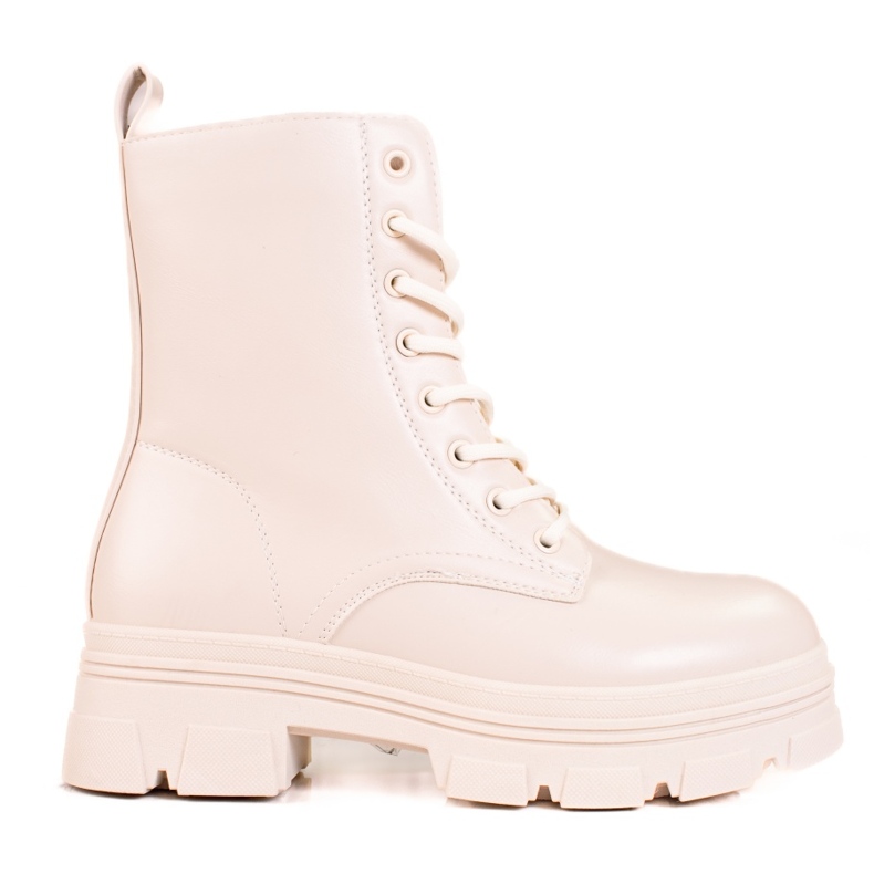 Sacs pour femmes Shelovet beige en cuir écologique