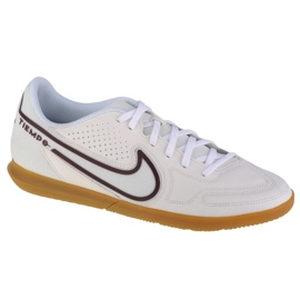 Nike Tiempo Legend 9 Club Ic M DA1189-169 chaussures de football blanc beiges et marrons