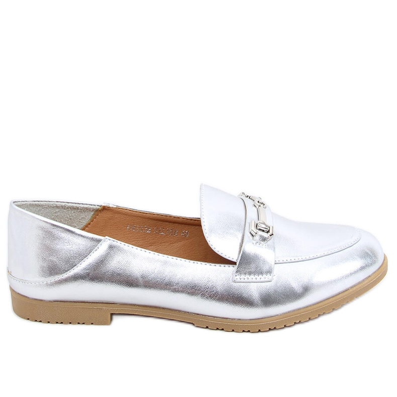 PA1 Mocassins femme Juss Silver argent