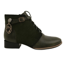 Bottes en Cuir pour Femme Maciejka 5743A-09 Vert