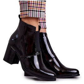 PL4 Bottes Classiques Laquées La.Fi 260035B-LA Noir le noir