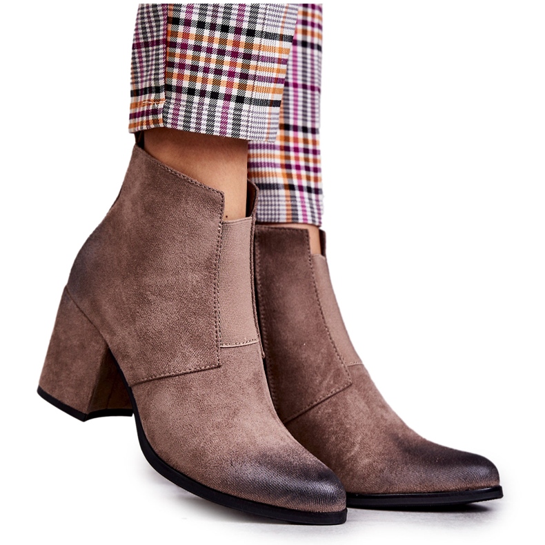 PL4 Bottines en Daim Classiques La.Fi 260035DTA-SU Beige