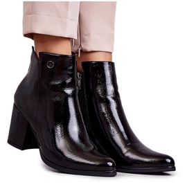 PL4 Bottes Laquées Femme La.Fi 260039B-LA Noir le noir