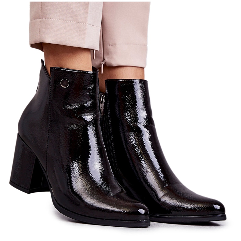 PL4 Bottes Laquées Femme La.Fi 260039B-LA Noir le noir