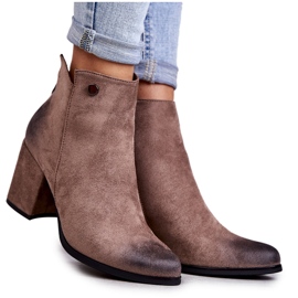 PL4 Bottines en Daim pour Femme La.Fi 260039DTA-SU Beige