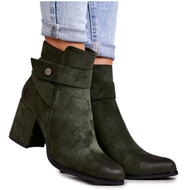 PL4 Bottines en daim pour femme La.Fi 260041BGR-SU Vert