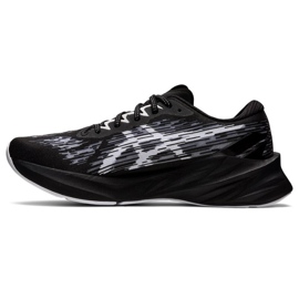 Asics Novablast 3 M 1011B458 002 chaussures de course blanche le noir