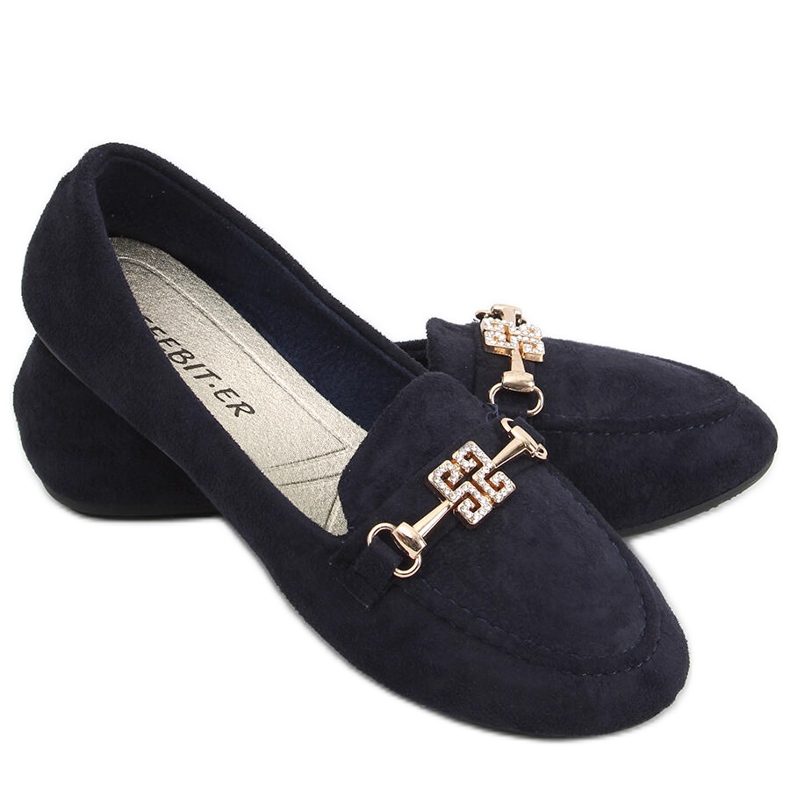 Mocassins femme Chloe Marine bleu