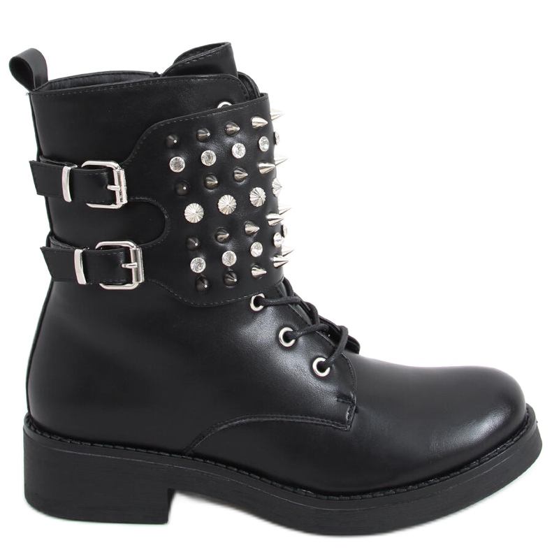 PA1 Boots à clous Ziku Noir le noir