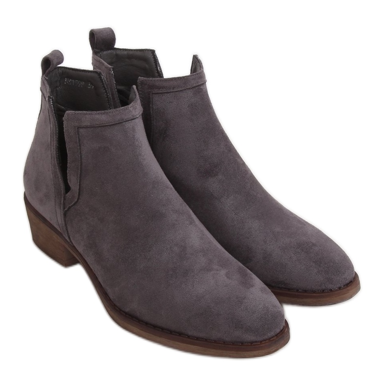 Bottes Ailee grises, femmes