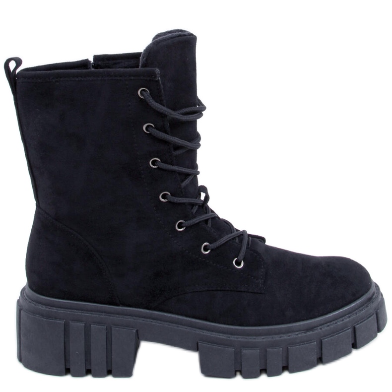Bottines à lacets Kelis Noir le noir