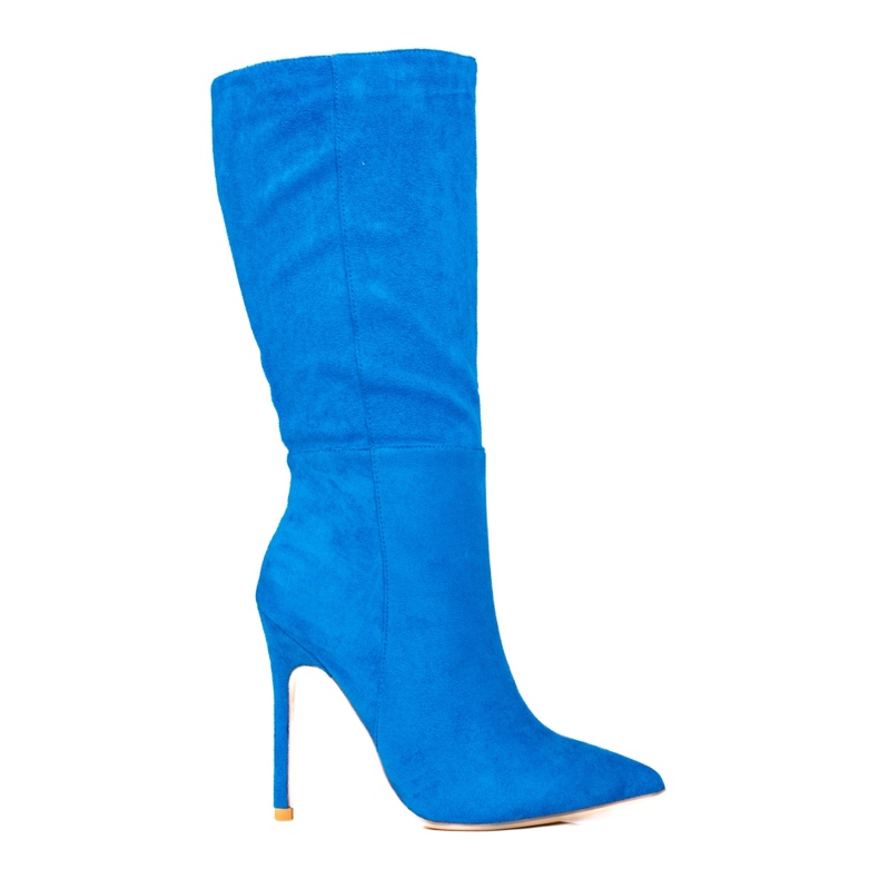 Bottes pour femmes sur une épingle Shelovet bleu