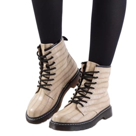 Bottes de randonnée femme Norte beige