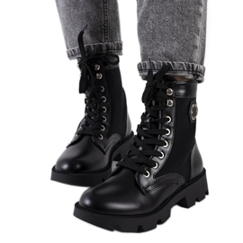 Bottes noires de Keld le noir Bottes noires de Keld le noir