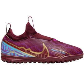 Nike Zoom Mercurial Vapor 15 Academy Km Tf Jr DV0737 694 chaussures de football rouge
