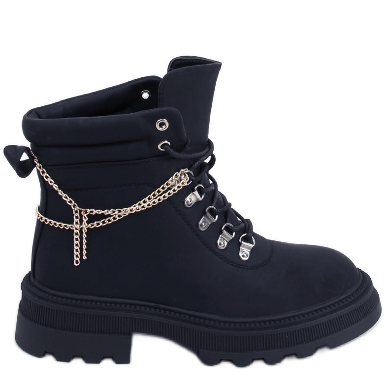 PA1 Bottes de trappeur noires Hudson le noir