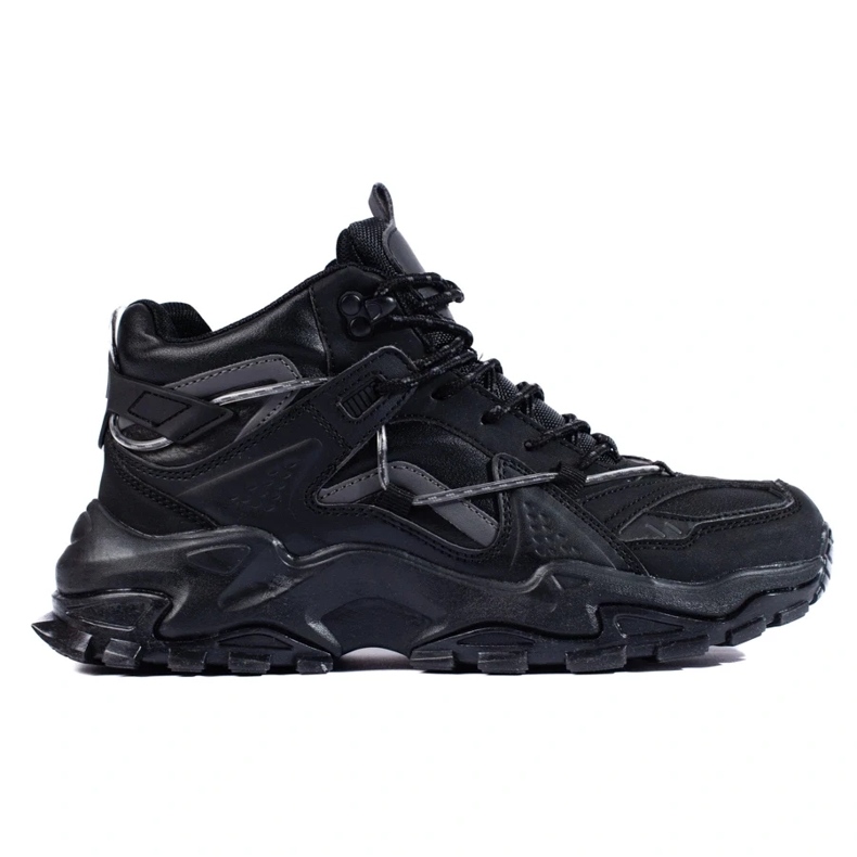 Baskets Big Star pour femme KK274387 le noir