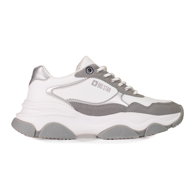 Baskets Big Star pour femmes KK274384 blanche