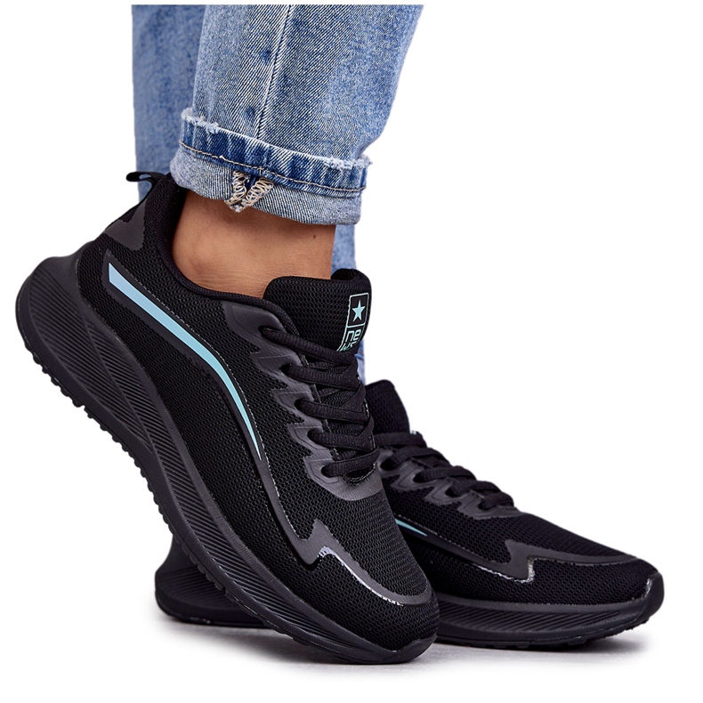 Chaussures De Sport À La Mode Pour Femmes Baskets Noir Ida le noir Chaussures De Sport À La Mode Pour Femmes Baskets Noir Ida le noir