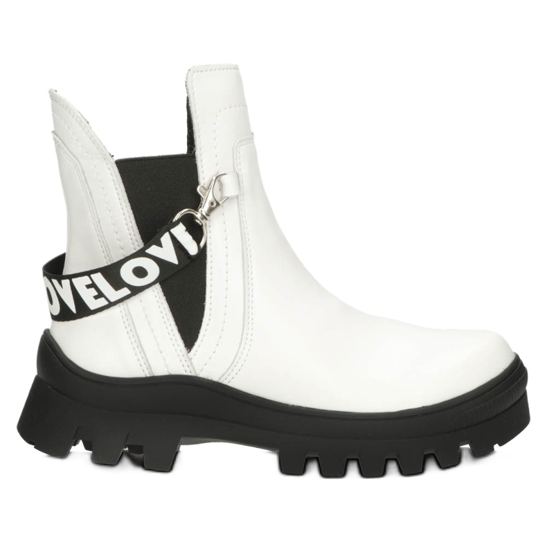 Boots à la mode des femmes -Up Filippo DBT3927 White blanche