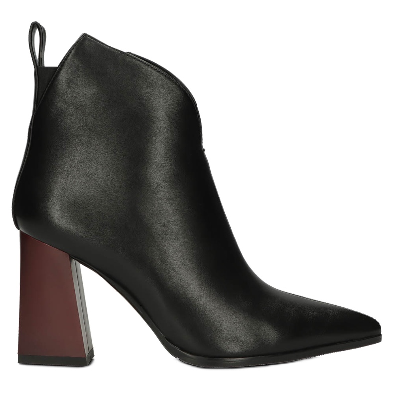 Bottes élégantes sur un poteau Filippo DBT4042 Noir le noir