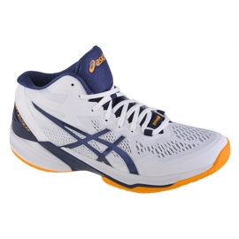 Asics Sky Elite Ff Mt 2 M 1051A065-103 chaussures de volley-ball blanche blanche