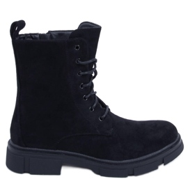 Travailleurs à lacets Turner Black noir