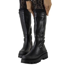 Bottines Deshina noires le noir