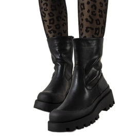 Bottes Amado noires pour femmes