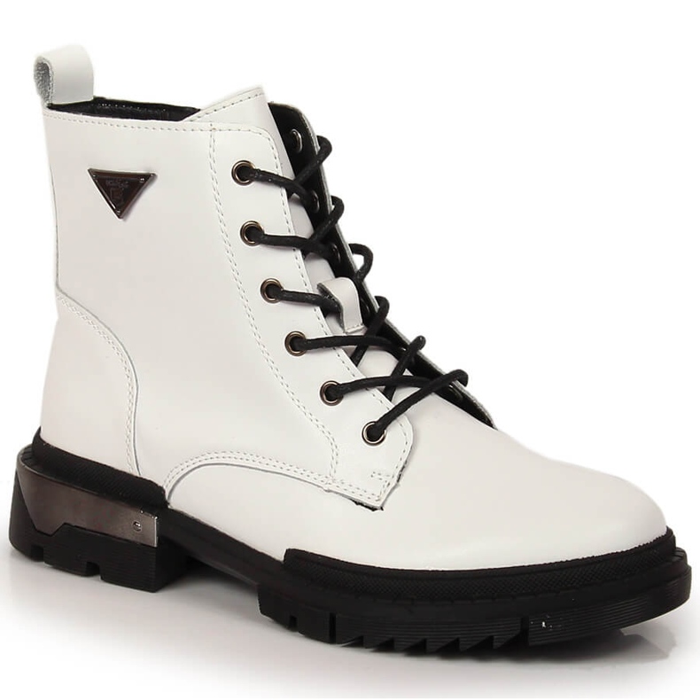 Bottes en cuir isolées blanches pour femmes Filippo PAW377A Bottes en cuir isolées blanches pour femmes Filippo PAW377A