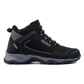 Chaussures de trekking hautes pour hommes avec protection DK noir
