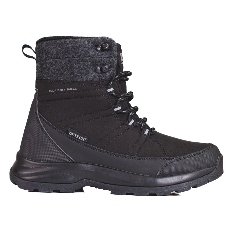 Après-ski femme DK noir à lacets le noir