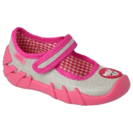 Befado chaussures pour enfants mm 109P251 rose argent Befado chaussures pour enfants mm 109P251 rose argent