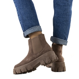 Bottes pour femmes Mooca marron brun Bottes pour femmes Mooca marron brun