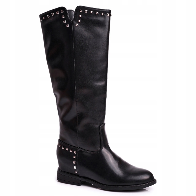 PS1 Bottes compensées isolées pour femmes Black Jets Karla le noir