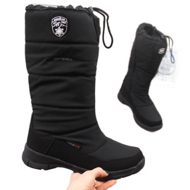 Bottes de neige imperméables American Club noires