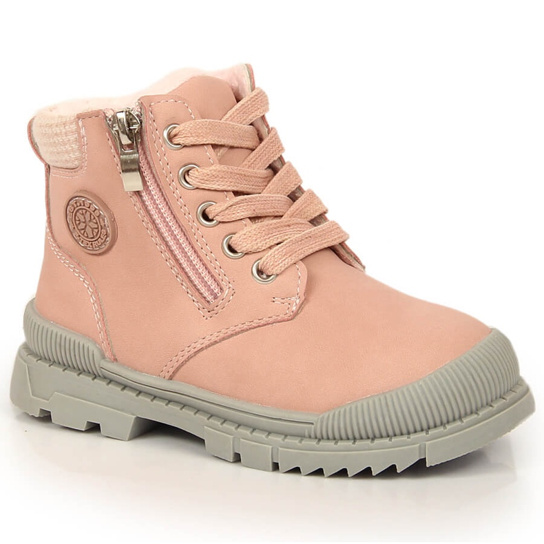 Bottes filles bottes isolées roses NEWS