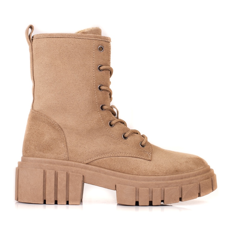 Sacs Shelovet femme en daim beige brun