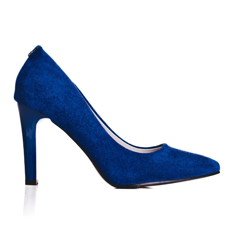 Escarpins femme talon haut Shelovet bleu marine