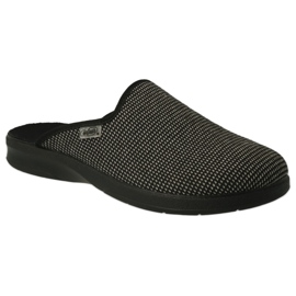 Slippers pour hommes de Befado Pu 548M031 Gray Melange gris Slippers pour hommes de Befado Pu 548M031 Gray Melange gris