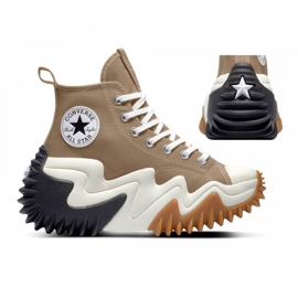 Converse Run Star Motion Plateforme en toile W A00851C brun
