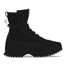 Chaussures Converse Chuck Taylor All Star Lugged 2.0 Counter Climate W A00909C le noir