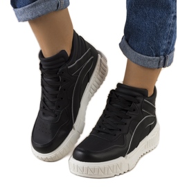 Baskets cheville Clyme noires