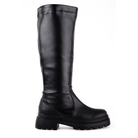 T.Sokolski Bottes pour femmes sur la plateforme Sokolski noir