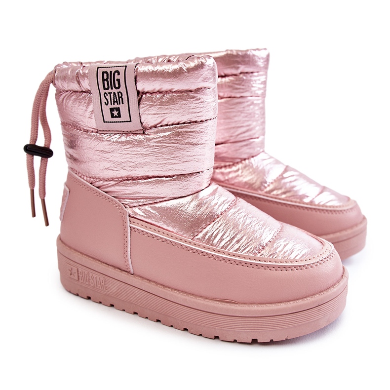 Bottes de neige pour enfants Big Star KK374219 Rose