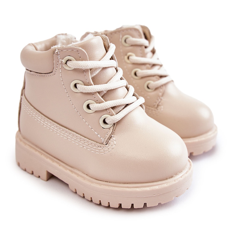Bottes Trappeur Chaudes Enfant Beige clair Dexter Bottes Trappeur Chaudes Enfant Beige clair Dexter