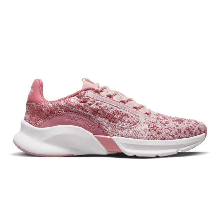 Chaussures Nike SuperRep Go 3 Flyknit Next Nature DH3393-600 rose