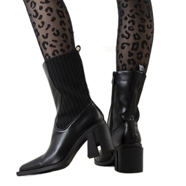 Santiags noires Alanna le noir Santiags noires Alanna le noir