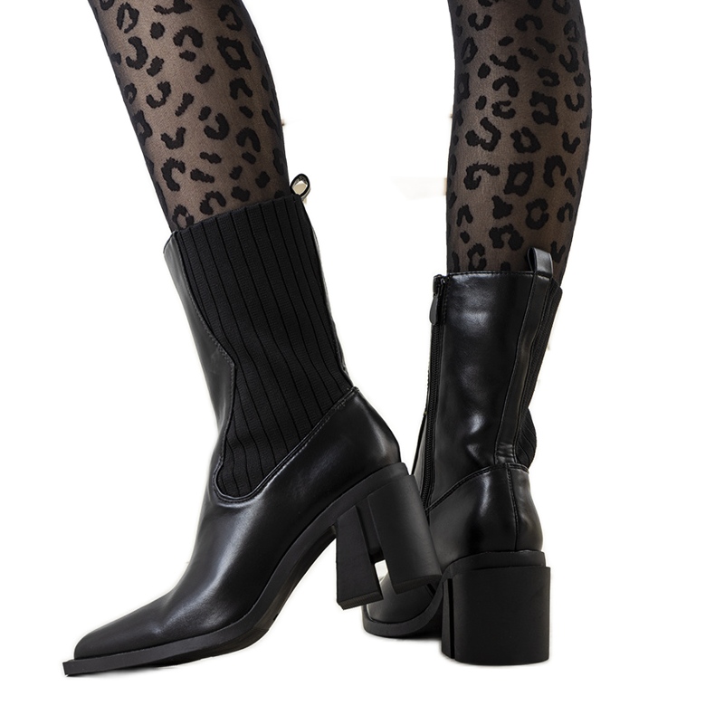 Santiags noires Alanna le noir Santiags noires Alanna le noir